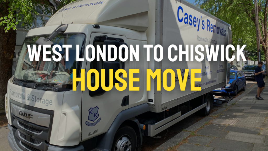 West London to Chiswick House Move by Casey's Removals