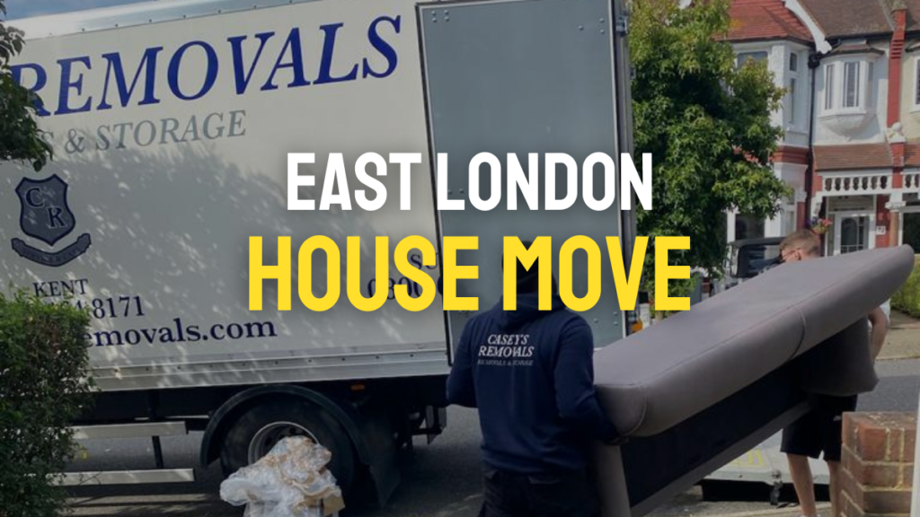 East London House Move by Casey's Removals